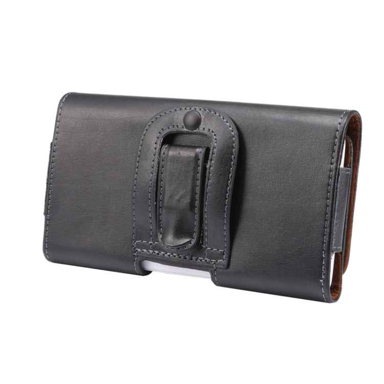 Universal Horizontal Style Leather Case / Waist Bag with Back Splint for iPhone 6 Plus & 6s Plus, Samsung Note 8 & 5 & 4 / S6 edge+ / A8, S-IP6P-0378, S-IP6P-0378Z