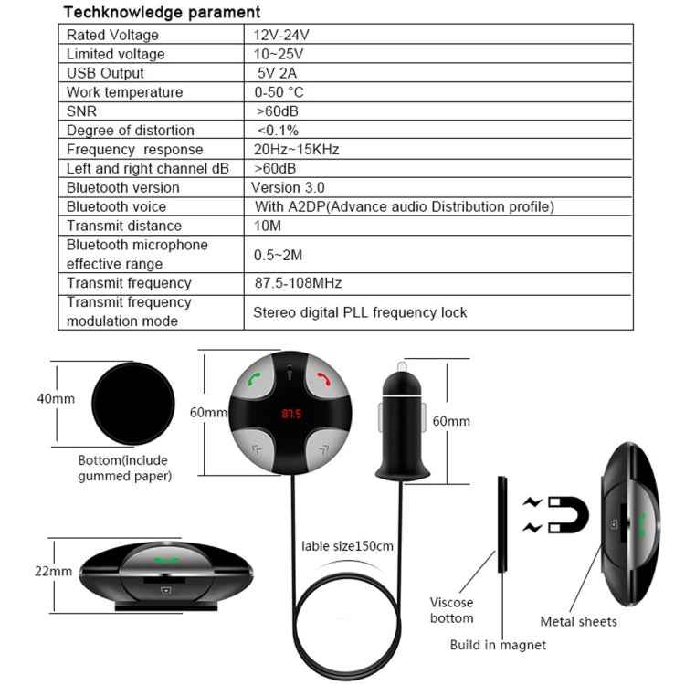 For iPhone, Galaxy, Sony, Lenovo, HTC, Huawei, and other Smartphones, FM29B