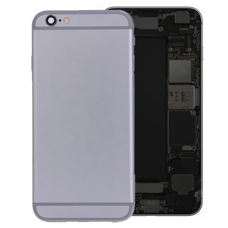 Cache arrière de batterie avec plateau pour carte pour iPhone 6s