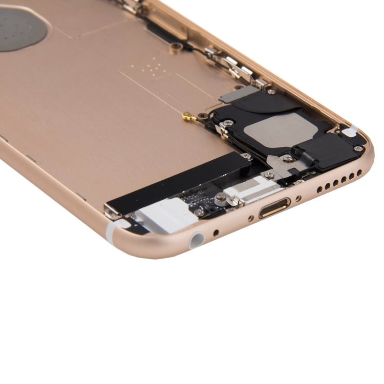 Cache arrière de batterie avec plateau pour carte pour iPhone 6s