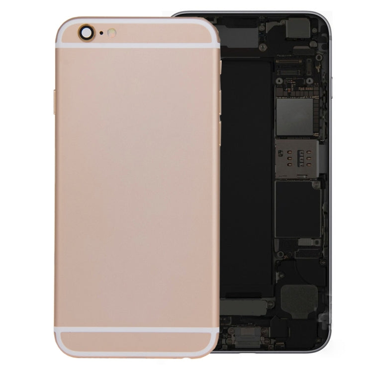 Cache arrière de batterie avec plateau pour carte pour iPhone 6s