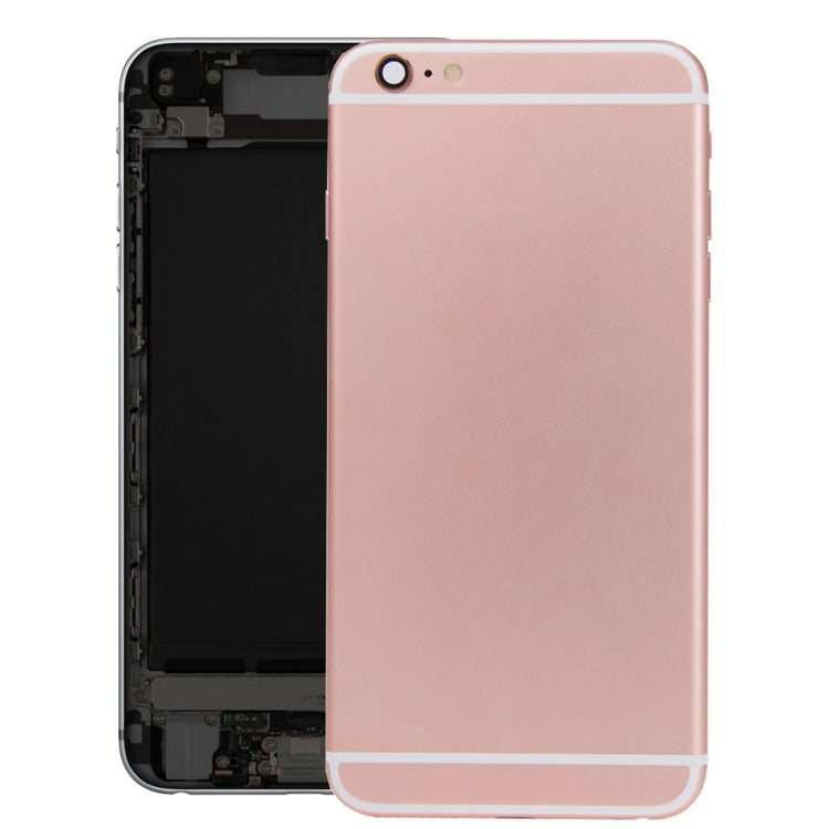 Cache arrière de batterie avec plateau pour carte pour iPhone 6s
