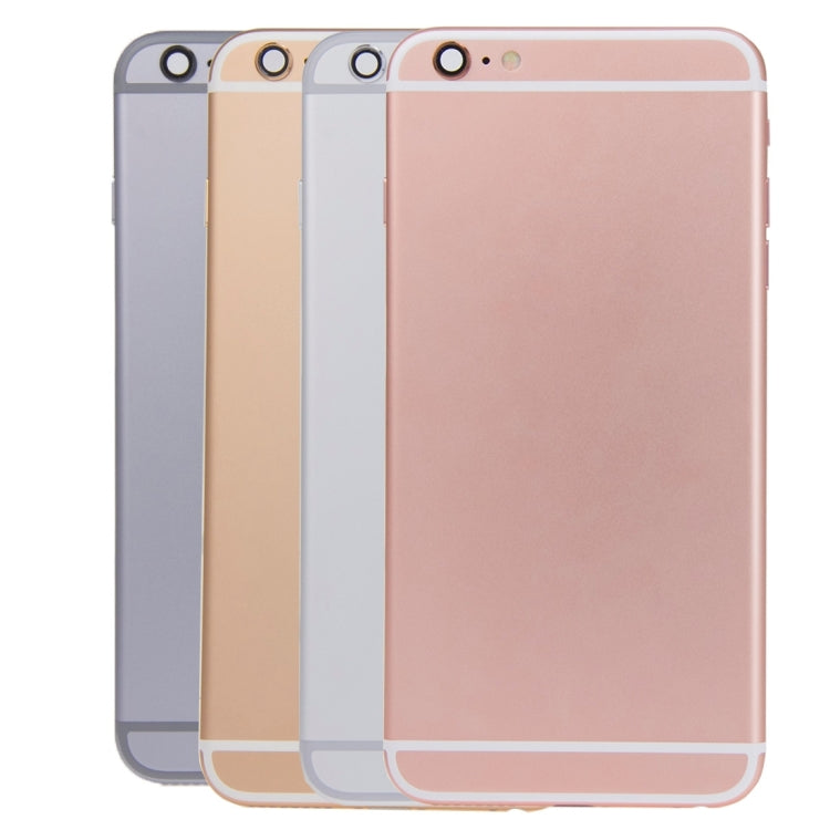 Cache arrière de batterie avec plateau pour carte pour iPhone 6s