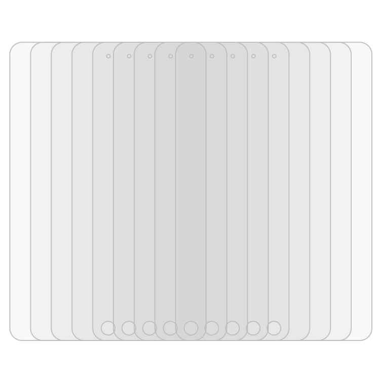 75 PCS 0.3mm 9H+ Surface Hardness 2.5D Tempered Glass Film for iPad 2 / iPad 3 / iPad 4
