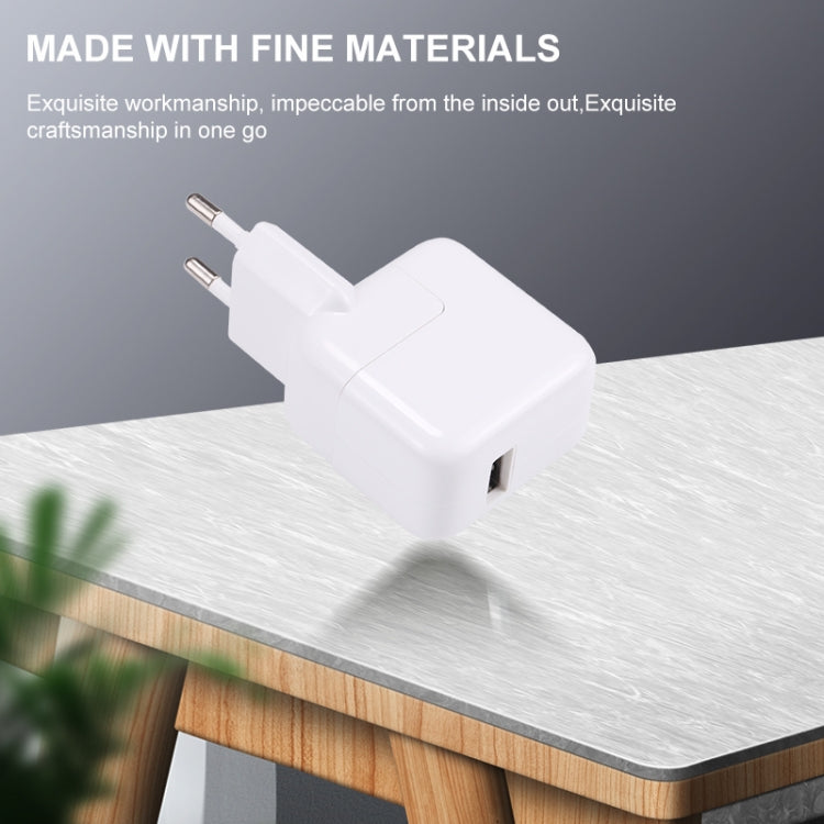 10W USB Power Adapter Travel Charger, EU Plug