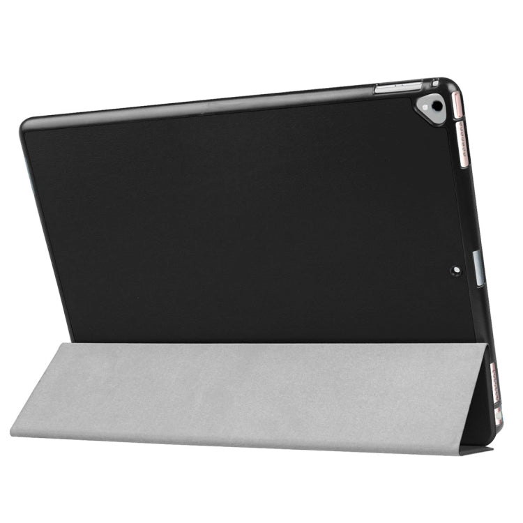Custer Texture Horizontal Flip Smart Leather Case with 3-folding Holder & Sleep / Wake-up Function for iPad ro 12.9 inch 2017 / 2015, For iPad Pro 12.9 inch