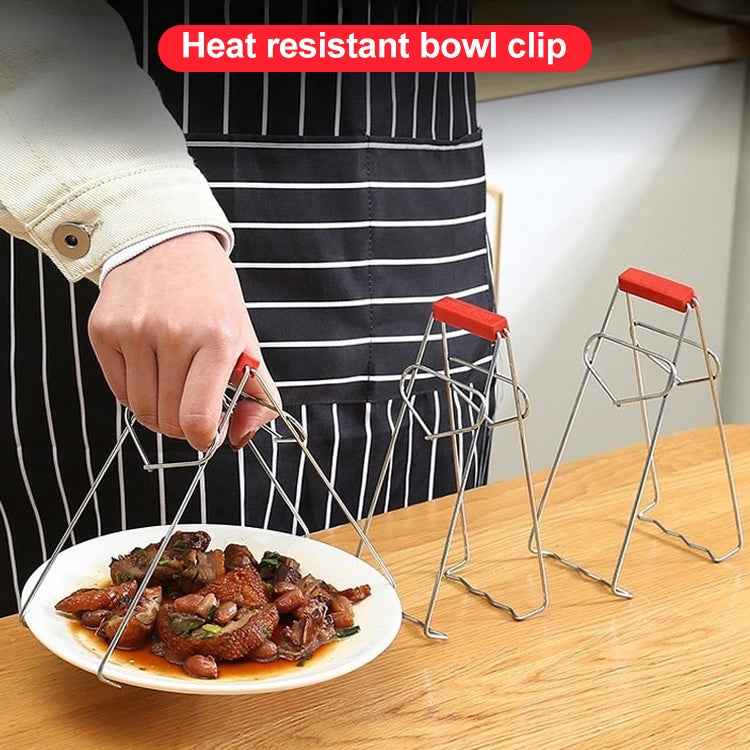10pcs High Quality Kitchen Gadget Stainless Steel Pot Clip
