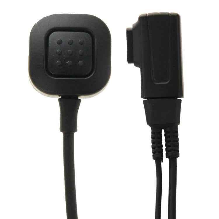 Handheld Transceiver Earpiece Headset for Walkie Talkies, 3.5mm + 2.5mm Plug