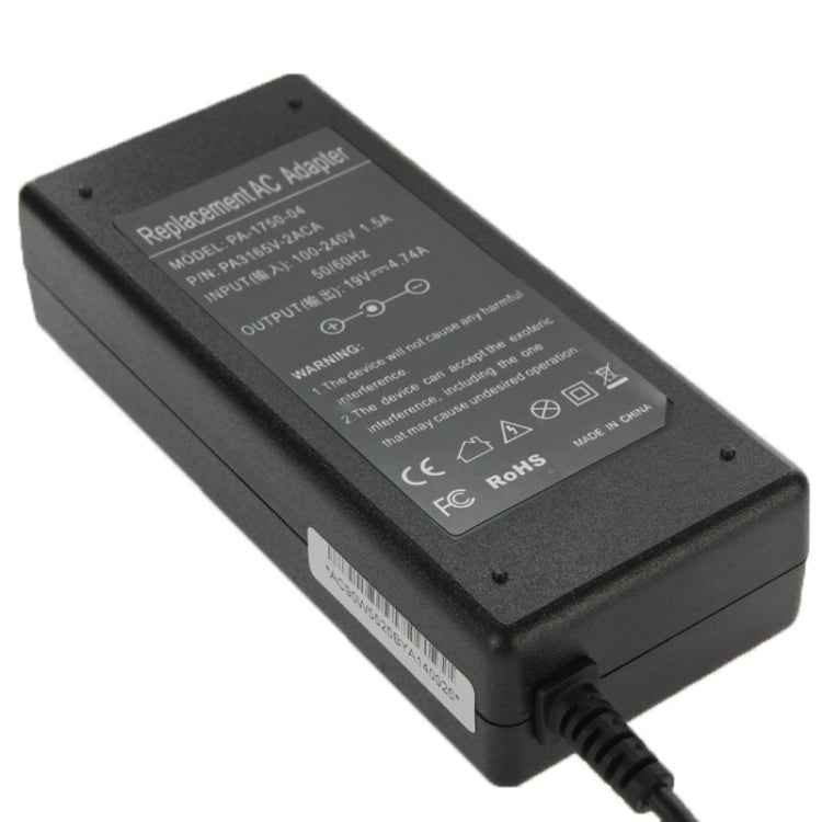 90W 19V 4.74A AC Adapter for Acer Laptop, Output Tips: 5.5mm x 2.5mm