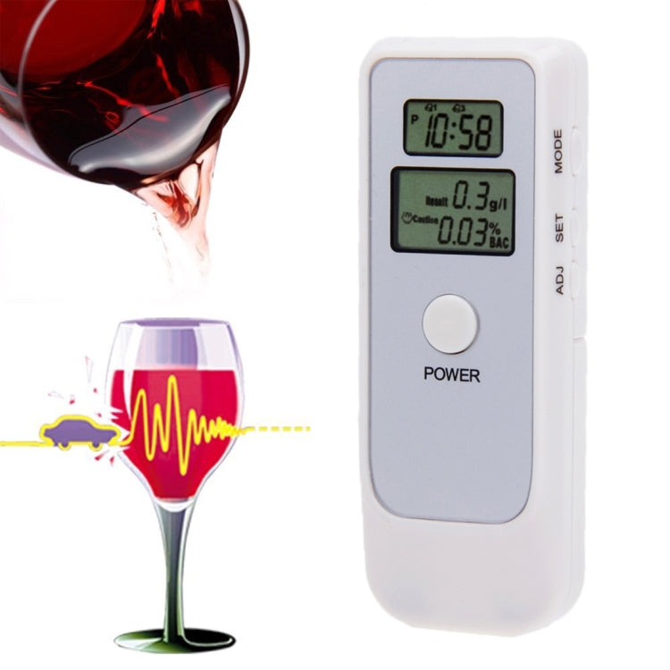 Dual Digital Breath Alcohol Tester with Lanyard, Alcohol Tester 1