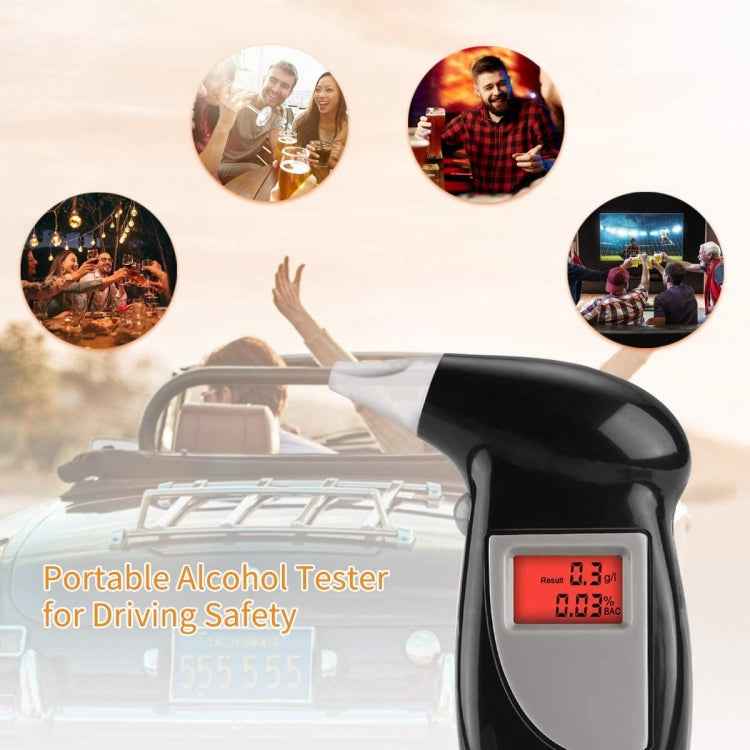 LCD Digital Alcohol Tester Breathalyzer