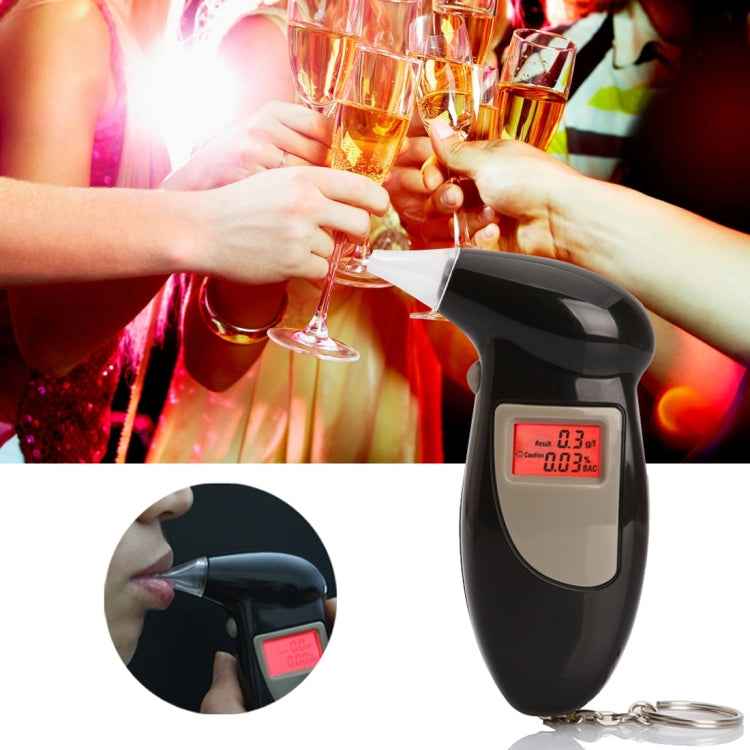 LCD Digital Alcohol Tester Breathalyzer