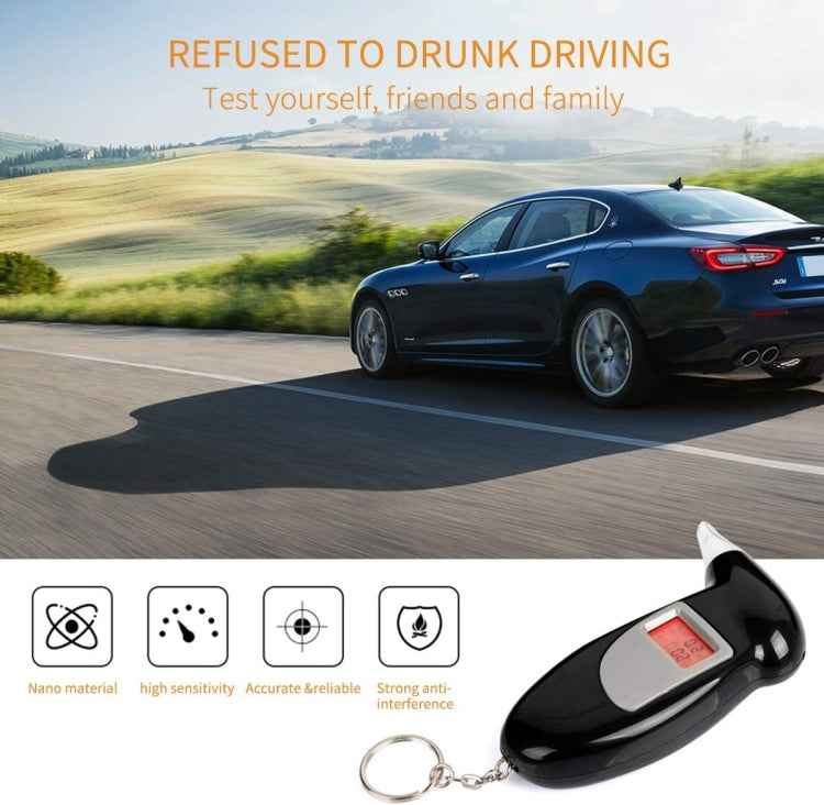 LCD Digital Alcohol Tester Breathalyzer