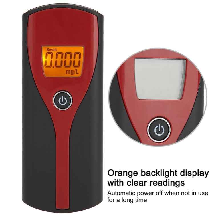 Alcohol Digital LCD Display Breath Analyzer Tester