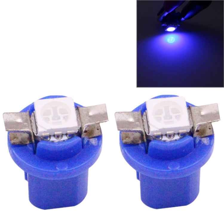2 PCS B8.5 0.2W 12LM 1 LED SMD 5050 LED Instrument Light Bulb Dashboard Light for Vehicles, DC 12V