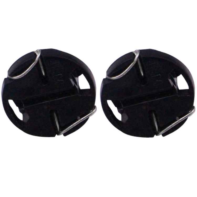 2 PCS T4.7 White Light 0.2W 12LM 1 LED SMD 5050 LED Instrument Light Bulb Dashboard Light for Vehicles, DC 12V, 0.2W T4.7