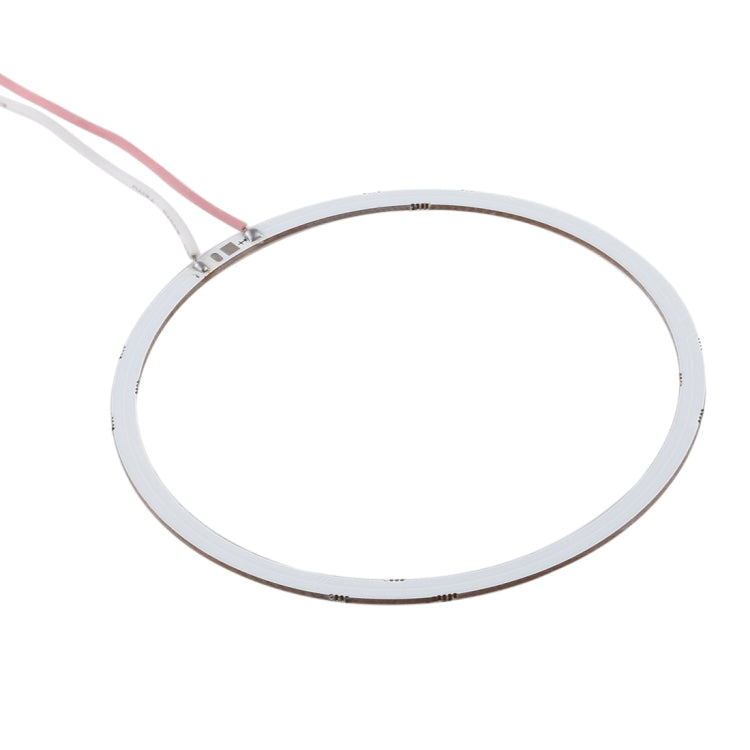90mm 5W 180LM Angel Eyes Circles Car Headlight COB LED Lights for Vehicles, DC 12-24V, 90mm Pink Light, 90mm Green Light, 90mm Red Light, 90mm Blue Light, 90mm White Light