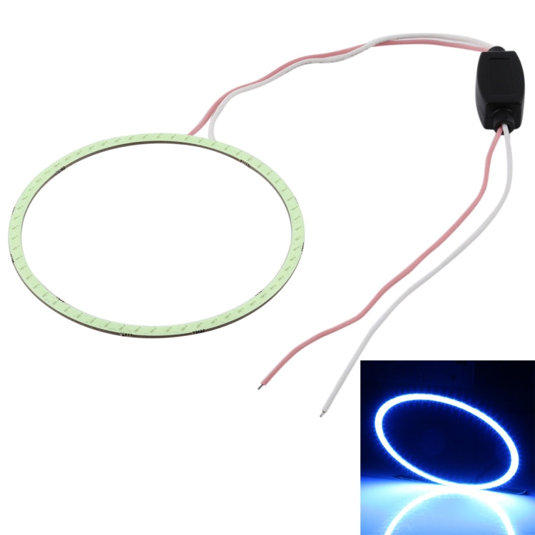90mm 5W 180LM Angel Eyes Circles Car Headlight COB LED Lights for Vehicles, DC 12-24V, 90mm Pink Light, 90mm Green Light, 90mm Red Light, 90mm Blue Light, 90mm White Light