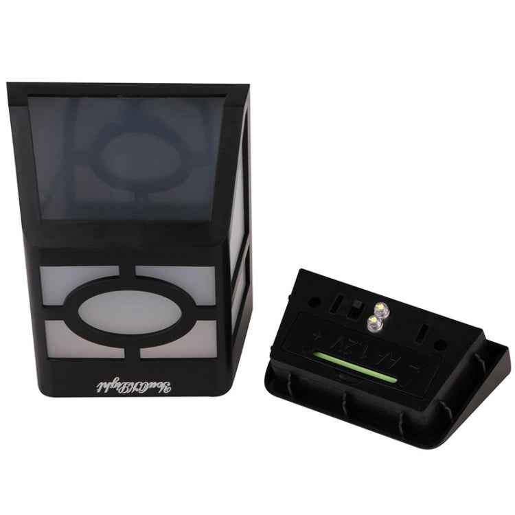 2 LED Fence Lamp Solar Wall Mounted Light, S-LED-3090W, S-LED-3090WW