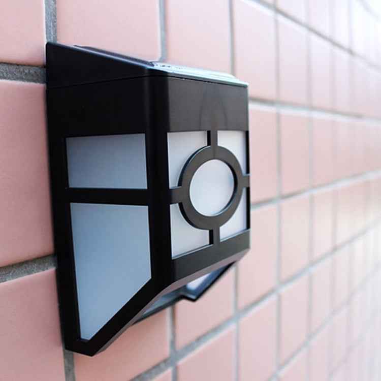 2 LED Fence Lamp Solar Wall Mounted Light, S-LED-3090W, S-LED-3090WW