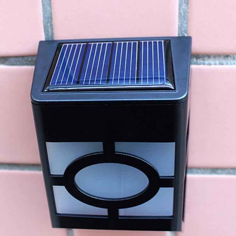 2 LED Fence Lamp Solar Wall Mounted Light, S-LED-3090W, S-LED-3090WW