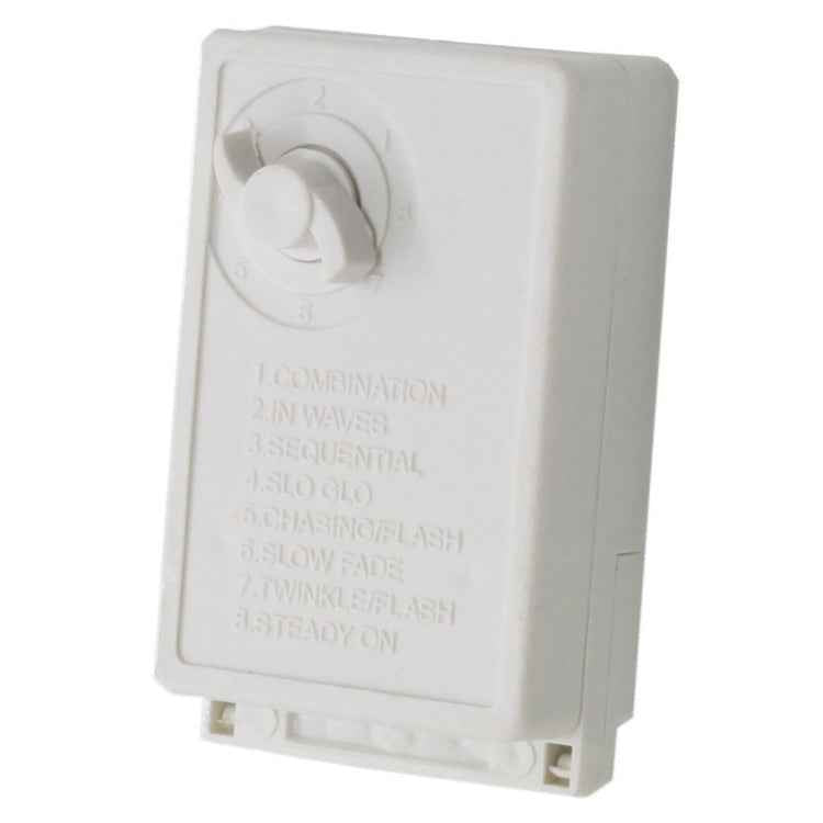 8-Mode Colorful 10 Stars Style Light Christmas Decorative Icicles Strip Light, EU Plug