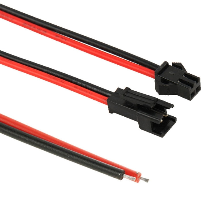 10pcs LED Strip 2 Pin Connector Cable Male Female Connect Wire for Led Lamp Driver, Length: 10cm + 13cm