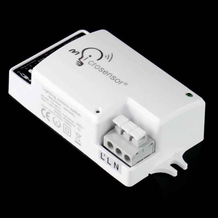 TR-8011 AC 220-240V Light Control Sensor Automatic Light DIP Switch, Detection Range: 10m