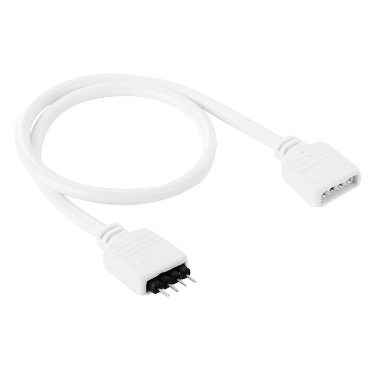 4 Pin Male to 4 Pin Female Connector Extension Cable for LED Strip, Length: 30cm