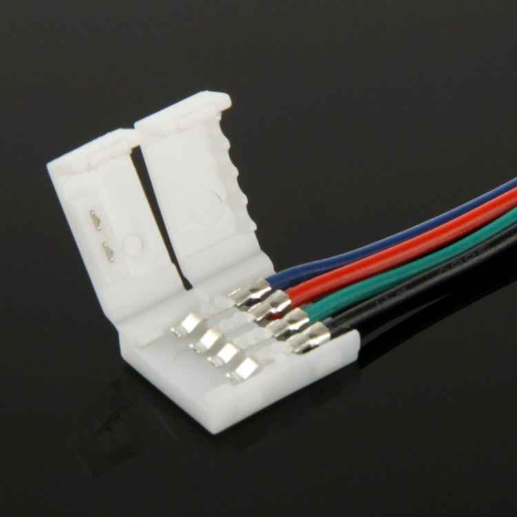10mm PCB FPC Connector Adapter for SMD 5050 RGB LED Stripe Light, Length: 17cm, Length: 17cm