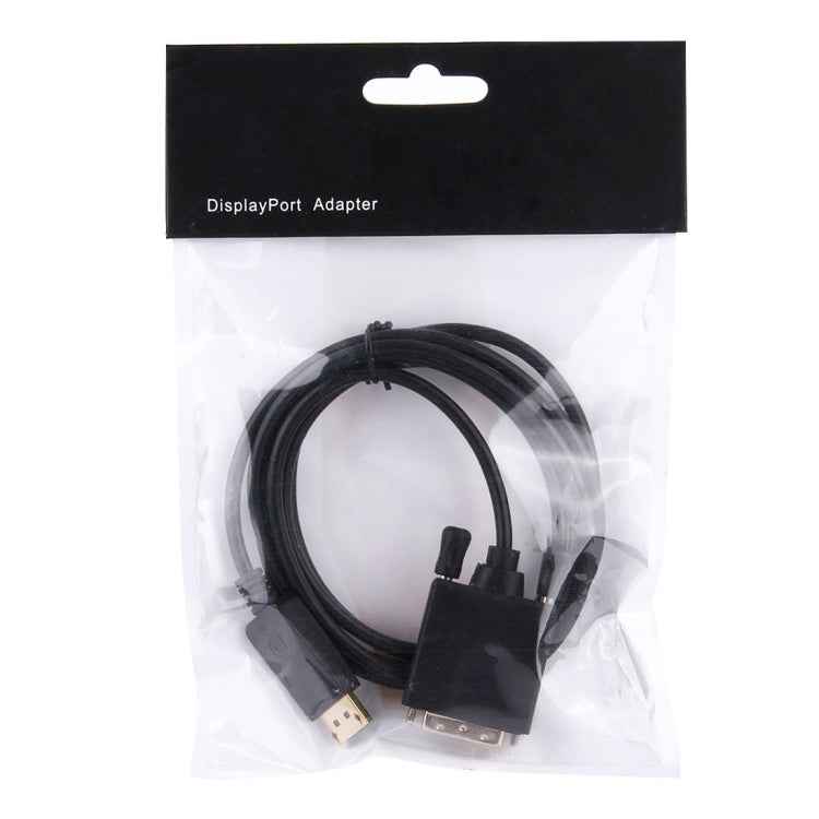 DisplayPort Male to DVI Male High Digital Adapter Cable, Length: 1.8m