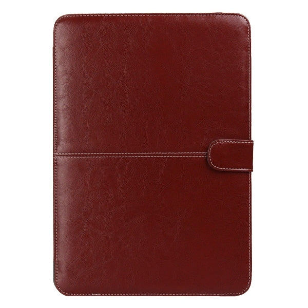 Notebook Leather Case with Snap Fastener for 13.3 inch MacBook Pro