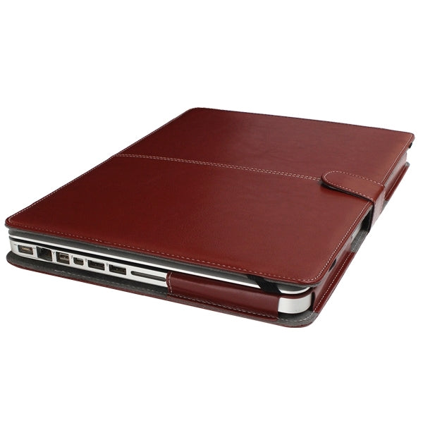 Notebook Leather Case with Snap Fastener for 13.3 inch MacBook Pro
