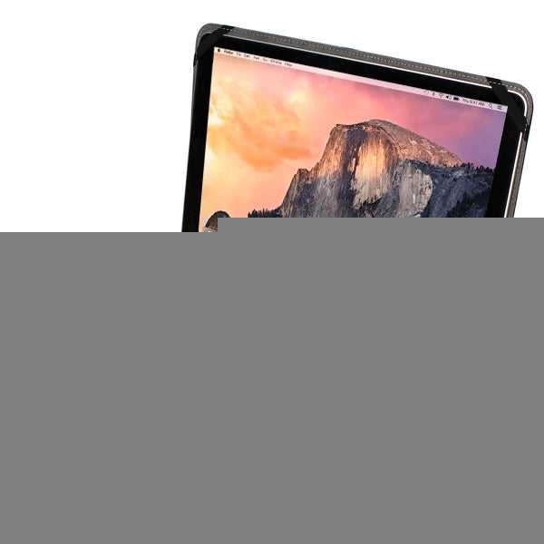 Notebook Leather Case with Snap Fastener for 13.3 inch MacBook Pro Retina