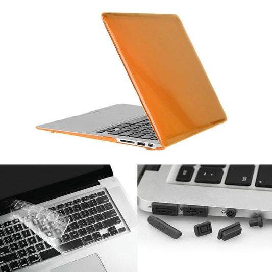 ENKAY pour MacBook Air 13,3 pouces (version américaine) / A1369 / A1466 Hat-Prince 3 en 1 Coque rigide en plastique avec protection de clavier et bouchon anti-poussière pour port