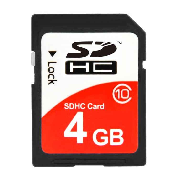 4GB High Speed Class 10 SDHC Camera Memory Card (100% Real Capacity)