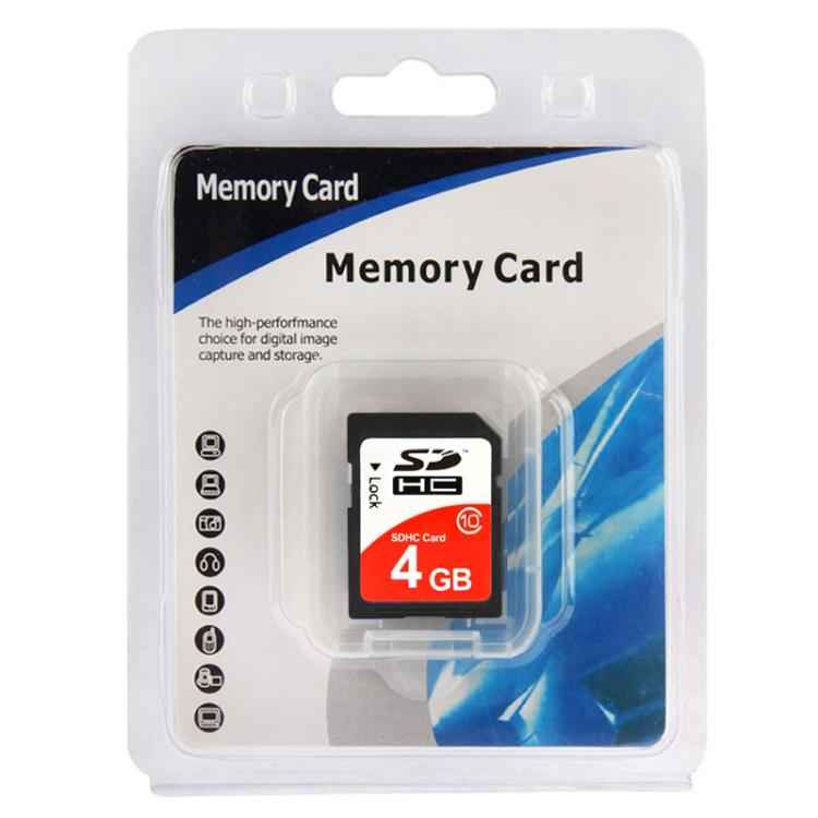 4GB High Speed Class 10 SDHC Camera Memory Card (100% Real Capacity)