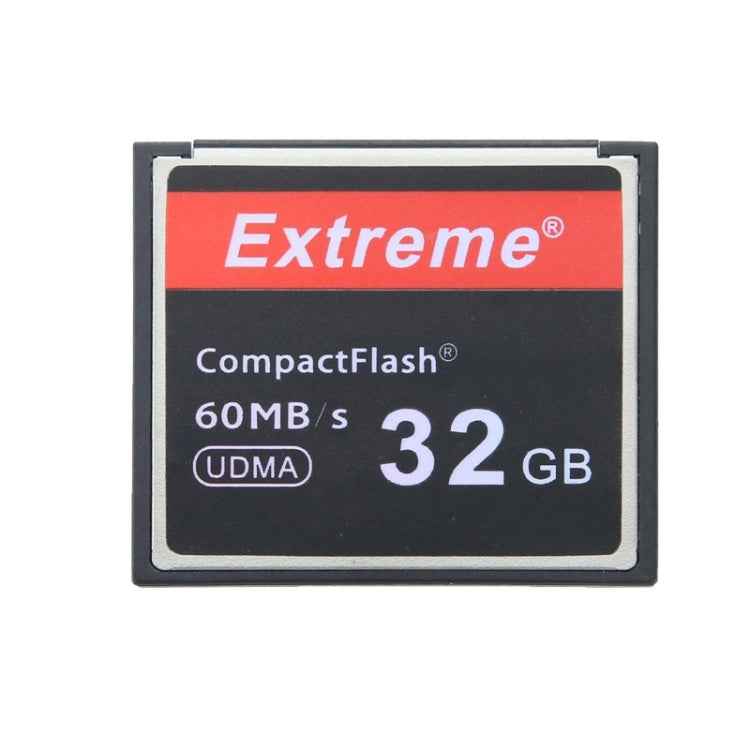32GB Extreme Compact Flash Card, 400X Read Speed, up to 60 MB/S (100% Real Capacity)