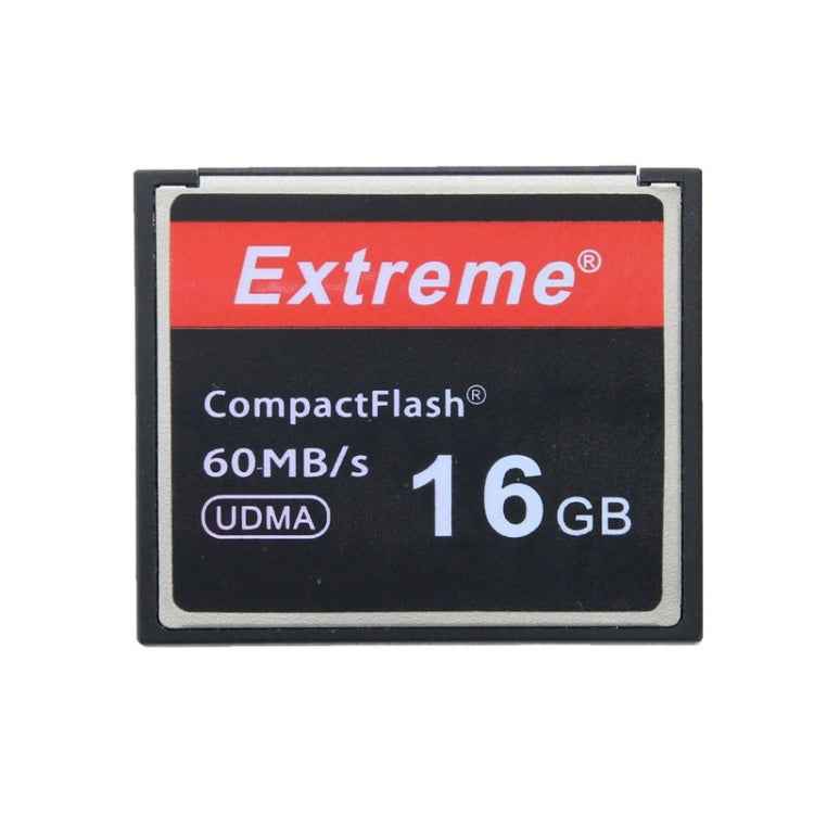 16GB Extreme Compact Flash Card, 400X Read Speed, up to 60 MB/S (100% Real Capacity)