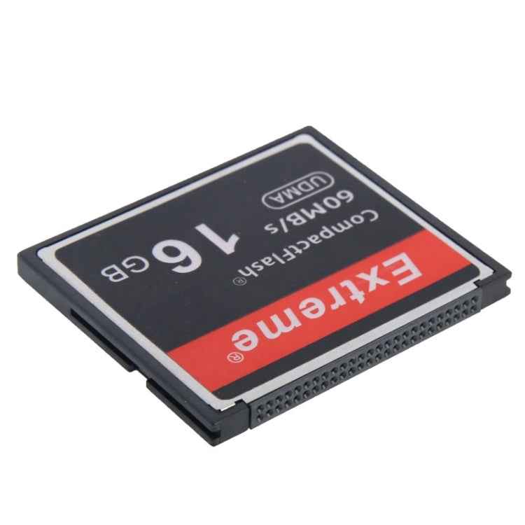 16GB Extreme Compact Flash Card, 400X Read Speed, up to 60 MB/S (100% Real Capacity)