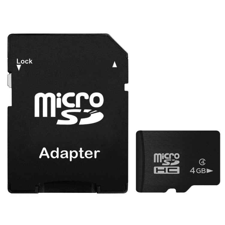 4GB High Speed Class 10 Micro SD(TF) Memory Card from Taiwan, Write: 8mb/s, Read: 12mb/s (100% Real Capacity)