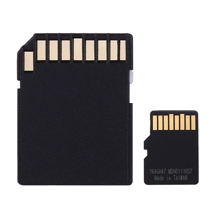 Carte mémoire haute vitesse TF/Micro SDHC UHS-1(U1) de classe 10 de 64 Go, écriture : 15 Mo/s, lecture : 30 Mo/s (capacité réelle : 100 %), 64 Go