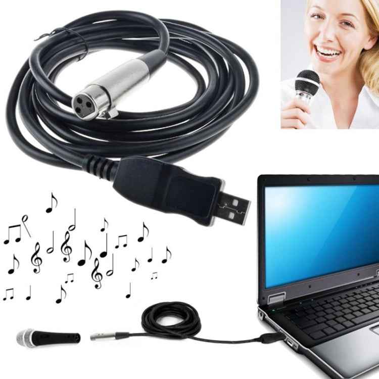 USB Microphone Cable, Cable Length: 3.5M