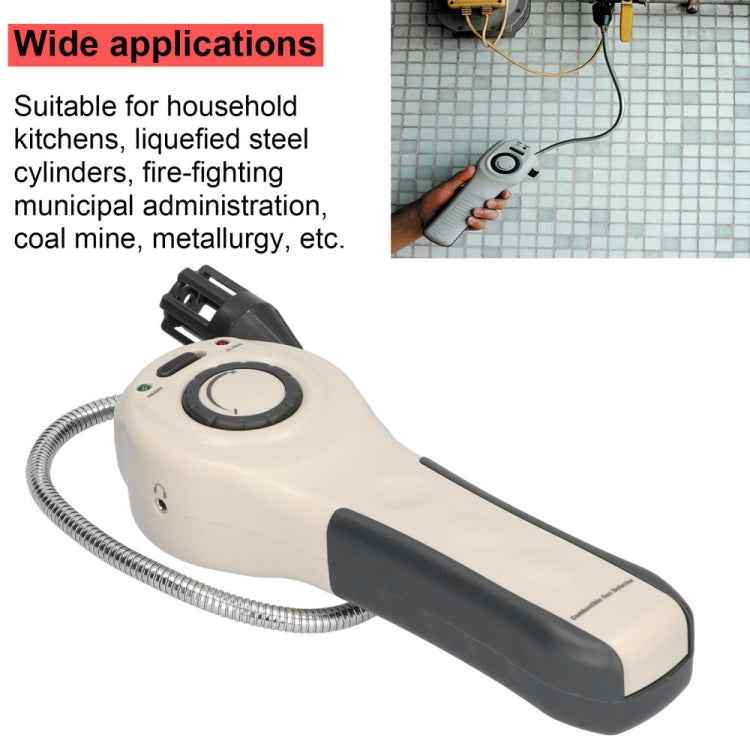 Combustible Gas Detector Alarm, 16 inch Goose Neck (GM8800A)