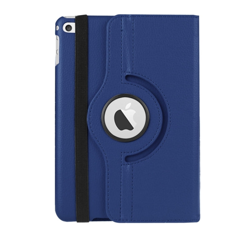 Litchi Texture 360 Degree Rotating Smart Leather Case with Holder for iPad mini 4 / mini 5