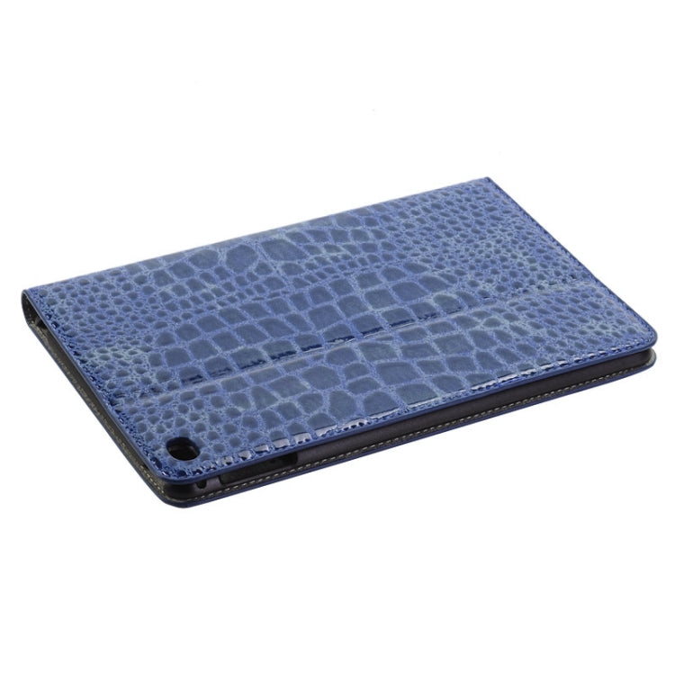 Crocodile Texture Horizontal Flip Smart Leather Case with Holder & Card Slots & Wallet for iPad Mini 4