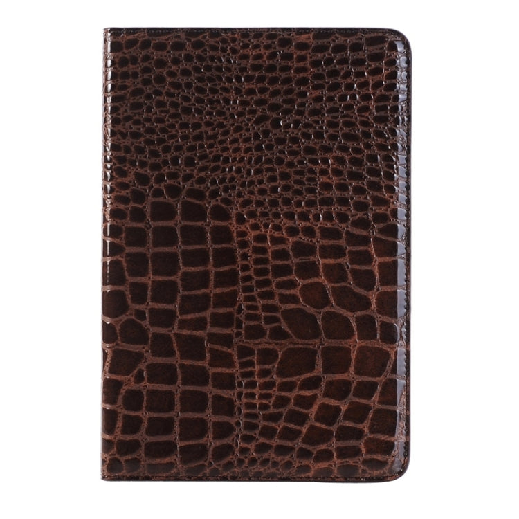 Crocodile Texture Horizontal Flip Smart Leather Case with Holder & Card Slots & Wallet for iPad Mini 4