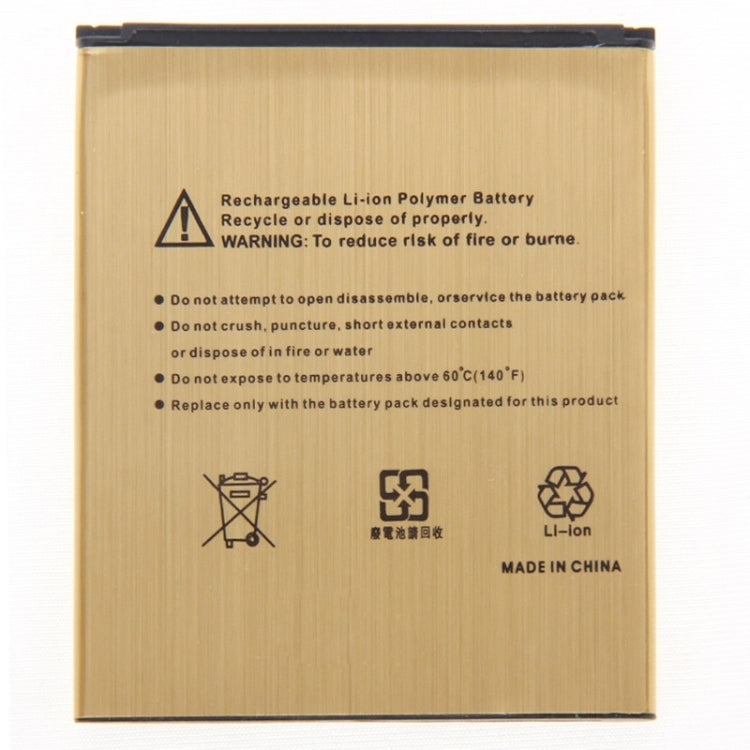 Batterie de remplacement professionnelle haute capacité 2450 mAh pour Galaxy Ace 4 / S7272 / S7270 / S7898, S7272 Gold 2450 mAh