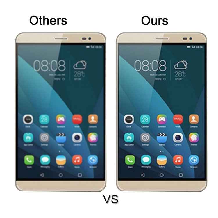 100 PCS for Huawei MediaPad X2 0.4mm 9H+ Surface Hardness 2.5D Explosion-proof Tempered Glass Film