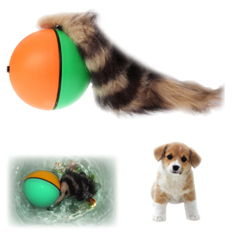 Small Motorized Rolling Chaser Ball Toy for Dog / Cat / Pet / Kid, Random Color Delivery, Small Motorized